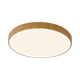 M8843  Cumbuco II Ceiling 65cm, 50W LED, 2700/3300/4000K, CCT, 3200lm, Wood, 3yrs Warranty